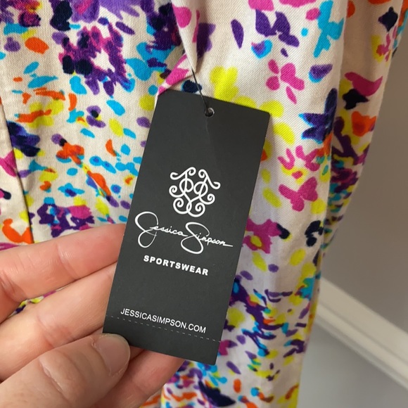 NWT Jessica Simpson Dalton Grey Morn Floral Blazer - Picture 9 of 10